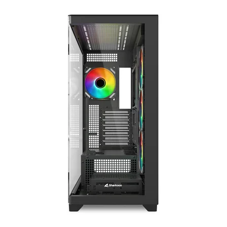 SHARKOON KASA MID TOWER PSUSUZ 4XFAN ELITE SHARK CA500 BLACK