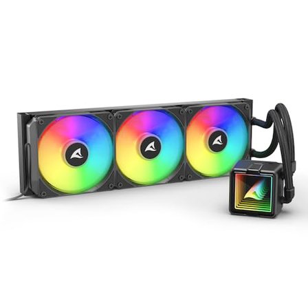 SHARKOON FAN SIVI SOĞ. AMD/INTEL ARGB S100 ARGB BLACK