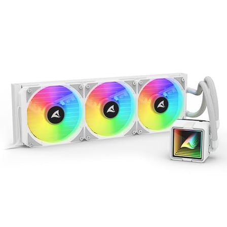 SHARKOON FAN SIVI SOĞ. AMD/INTEL ARGB S100 ARGB WHITE