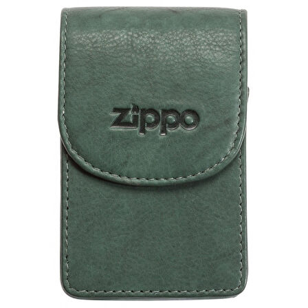 Zippo Leather Cigarette Case Green