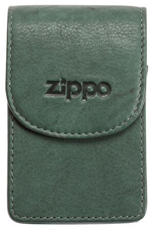 Zippo Leather Cigarette Case Green