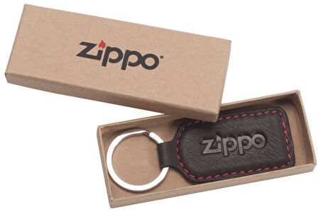 Zippo Leather Key Ring