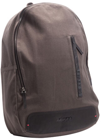 Zippo Leather & Canvas Backpack