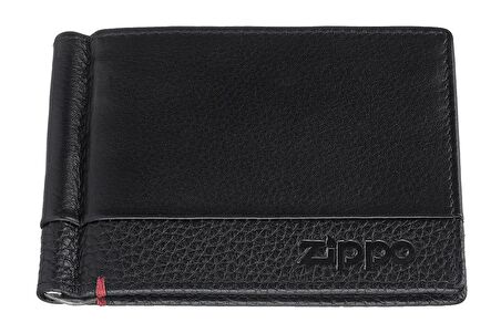 Zippo Nappa Money Clip Wallet Balck