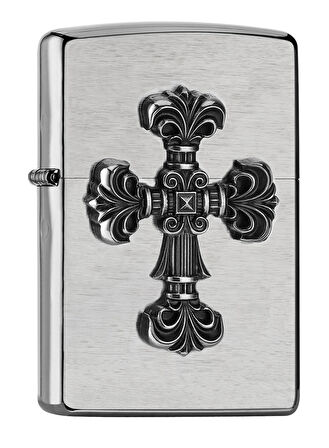 Zippo Pl 200 Kreuz - Emblem 3D Çakmak