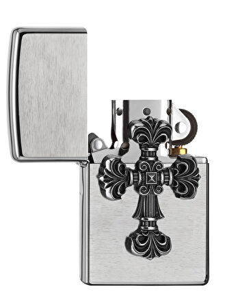 Zippo Pl 200 Kreuz - Emblem 3D Çakmak