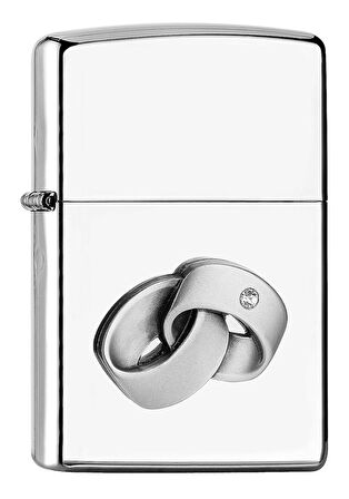 Zippo PL 28378 WEDDING RINGS Emblem Çakmak