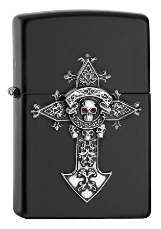 Zippo PL 218C CROSS SKULL Çakmak