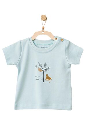 Andywawa Kız Bebek Doğa Temalı Yeşil Alt Üst Takım AC21911R