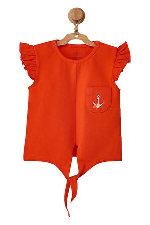 Andywawa Kız Bebek Deniz Temalı Alt Üst Takım AC22553
