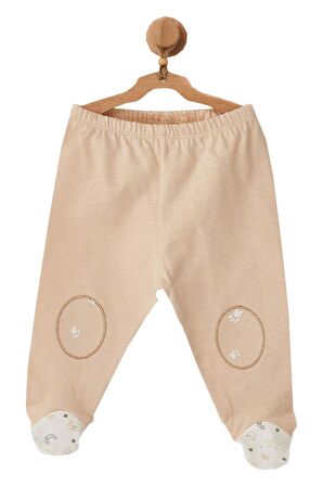 Andywawa Erkek Bebek Ay Yıldız Motifli 2li Pantolon Takımı AC22763