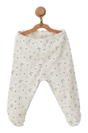Andywawa Erkek Bebek Ay Yıldız Motifli 2li Pantolon Takımı AC22763