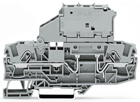 WAGO 2006-1611 6,00mm² 2 iletkenli sigortalı klemens gri 5 Adet