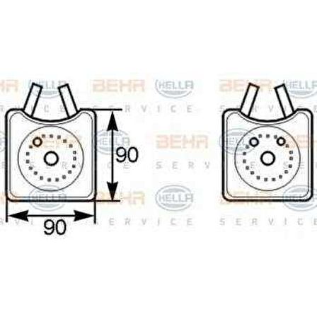 YAG SOGUTUCUSU BORA GOLF IV - V - VI JETTA III PASSAT POLO TOURAN CADDY III A3 A4 A6 A8 TT A80 ALTEA ALHAMBRA CORDOBA IBIZA IV - V LEON TOLEDO II FABIA OCTAVIA - BEHR 8MO376778-001