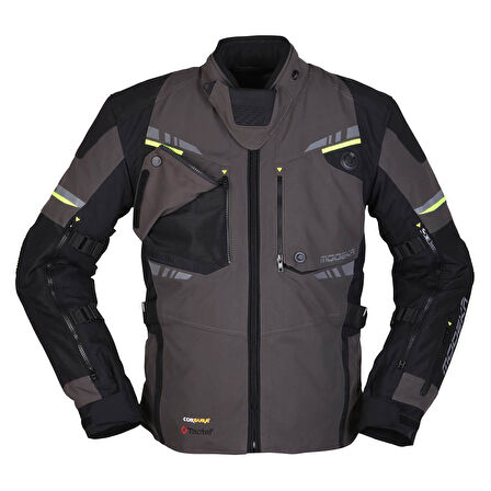 MODEKA TARAN WATERPROOF CEKET SİYAH KOYU GRİ
