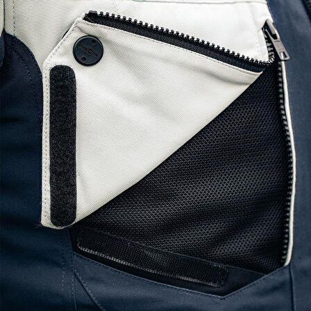 MODEKA PANAMERICANA II WATERPROOF CEKET MAVİ AÇIK GRİ