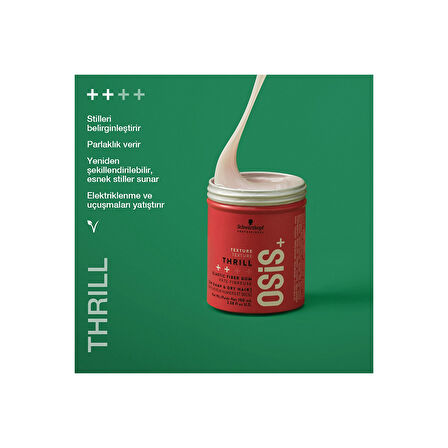Thrill Texture Strong Control Fibre Gum Lifli Doku Veren Saç Şekillendirici Kremi 100 Ml