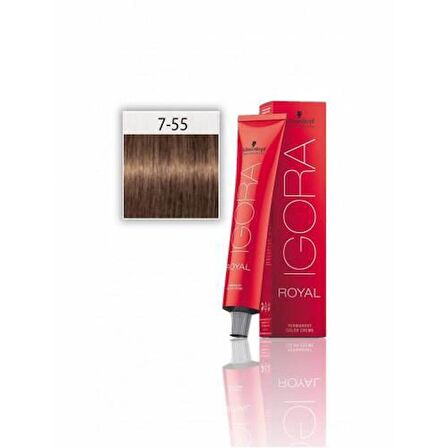 Schwarzkopf Igora Royal Saç Boyası 60 ml 7-55 Kumral-Yoğun Altın