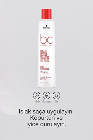 Bonacure Bc Bonacure Yıpranmış Saçlar İçin Onarıcı Şampuan 250 ml