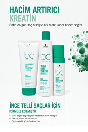 Hacim Arttırıcı Jel Saç Kremi 200ml | İnce Telli Saçlar İçin Dolgunluk