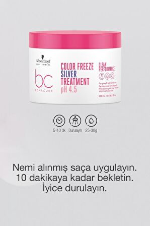 Bc Clean Renk Koruyucu Silver Kür 500ml