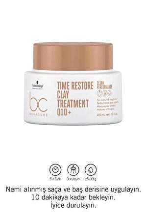 Q10+ Time Restore Kil Bakım Kürü 200ml | Olgun ve Kırılgan Saçlar İçin