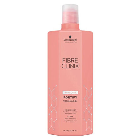 Schwarzkopf Fibre Clinix Fortify Güçlendirici Saç Bakım Kremi 1000 ml