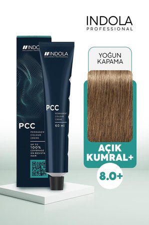 Indola PCC 8.0+ Açık Kumral+ Saç Boyası 60 ml 
