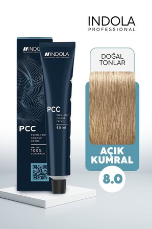Indola PCC 8.0 Açık Kumral 60 ml Saç Boyası