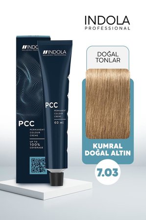 Indola PCC 7.03 Kumral Doğal Altın 60 ml Saç Boyası
