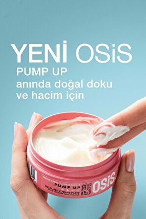 OSiS+ Pump Up Orta Tutuşlu Çok Amaçlı Hacim Waxı 85ml