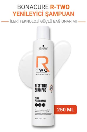 Bonacure R-Two Yenileyici Şampuan 250 Ml | 2 Adımda Anında Onarım