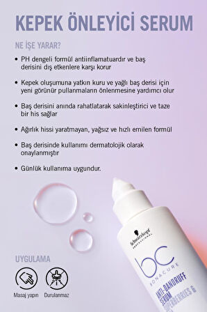 BC Clean Kepek Önleyen Kepeğe Karşı Serum 100ml | Anti-Dandruff, AHA