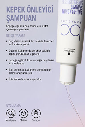 BC Clean Kepek Önleyen Kepeğe Karşı Şampuan 250ml | Anti-Dandruff, AHA