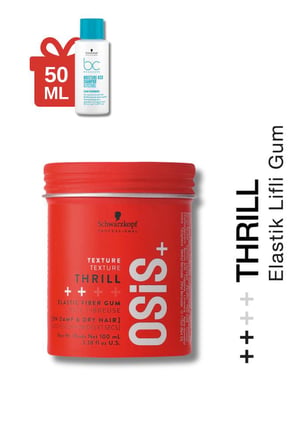 Thrill Elastik Lifli Gum Şekillendirici Orta Tutuş Saç Sakızı 100ml + BC Acil Kurtarma Kremi 30ml