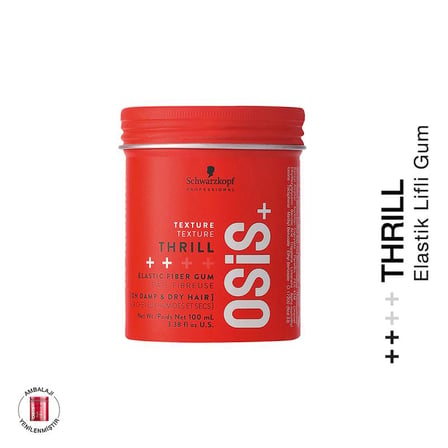 Thrill Elastik Lifli Gum Şekillendirici Orta Tutuş Saç Sakızı 100ml + BC Acil Kurtarma Kremi 30ml