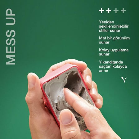 Mess Up Mat Şekillendirici Gum Macun 100ml + BC Acil Kurtarma Kürü 30ml