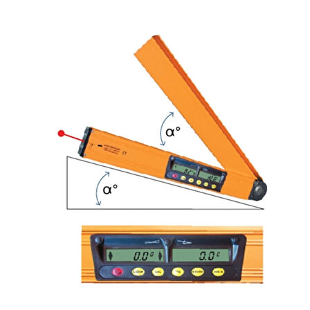 Geo Fennel Multi Digit Pro Elektronik Eğim Ve Açı Ölçer