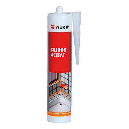 WÜRTH SİLİKON ASETAT GRİ  310 ML