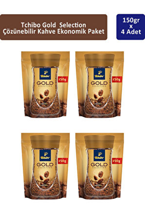 Tchibo Gold Çözünebilir Kahve Ekonomik Paket 150 gr x 4 Adet