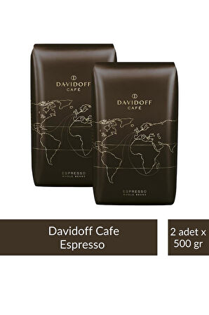 Davidoff Café Espresso Çekirdek Kahve 500 g x 2 Adet