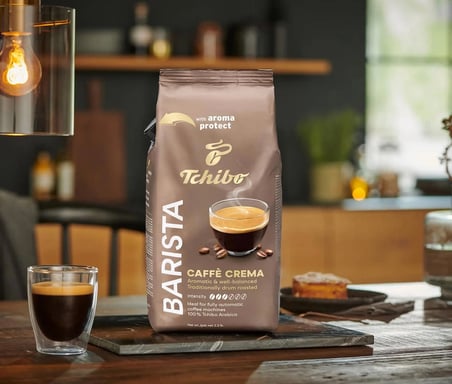 Tchibo Barista Crema Çekirdek Kahve 1000 Gr