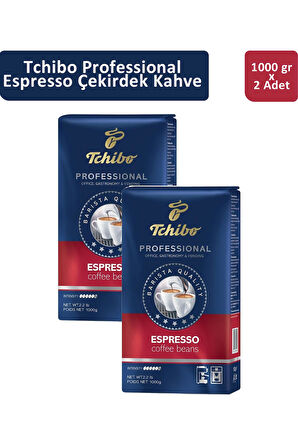 Tchibo Professional Espresso Çekirdek Kahve 1 kg x 2 Adet