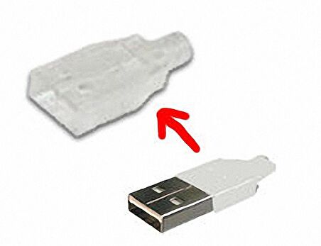 Digitus A-USBPA-HOOD-N USB A Konnektör için Başlık