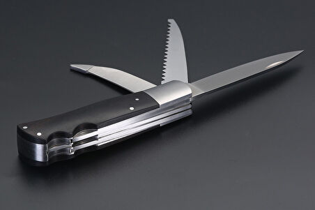 PUMA TEC Hunting Folder Ebony Wood Çakı