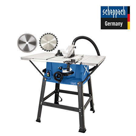 Scheppach HS100S Tablalı Yatar Testere 250 Mm 2000W - 5901310905