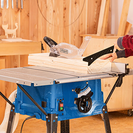 Scheppach HS100S Tablalı Yatar Testere 250 Mm 2000W - 5901310905