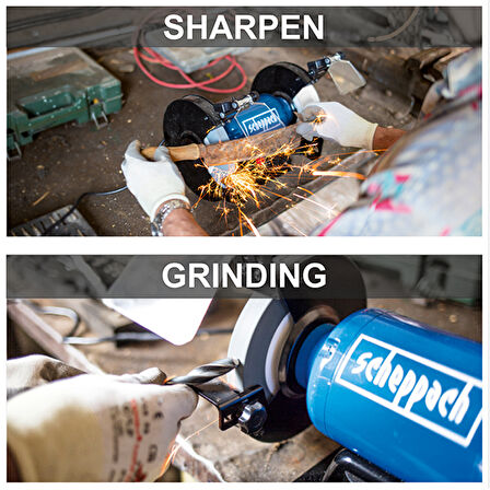 Scheppach SM200L Zımpara Taş Motoru 500W - 5903109901