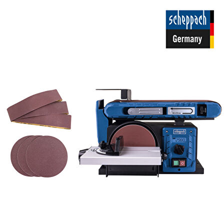 Scheppach BTS900 Bant ve Disk Zımpara Makinesi 370W  - 5903306901