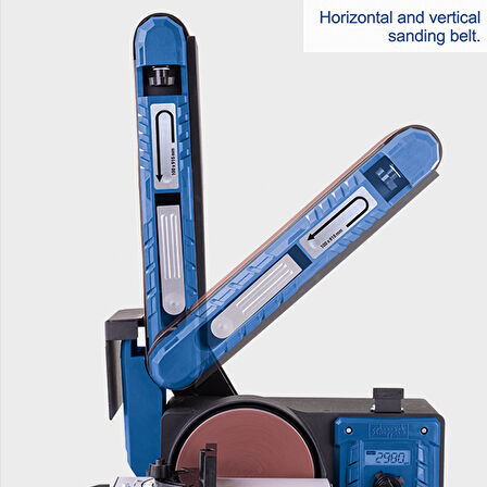 Scheppach BTS900 Bant ve Disk Zımpara Makinesi 370W  - 5903306901